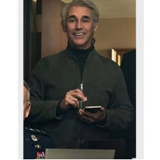 Don’t Look Up Peter Isherwell Suede Jacket